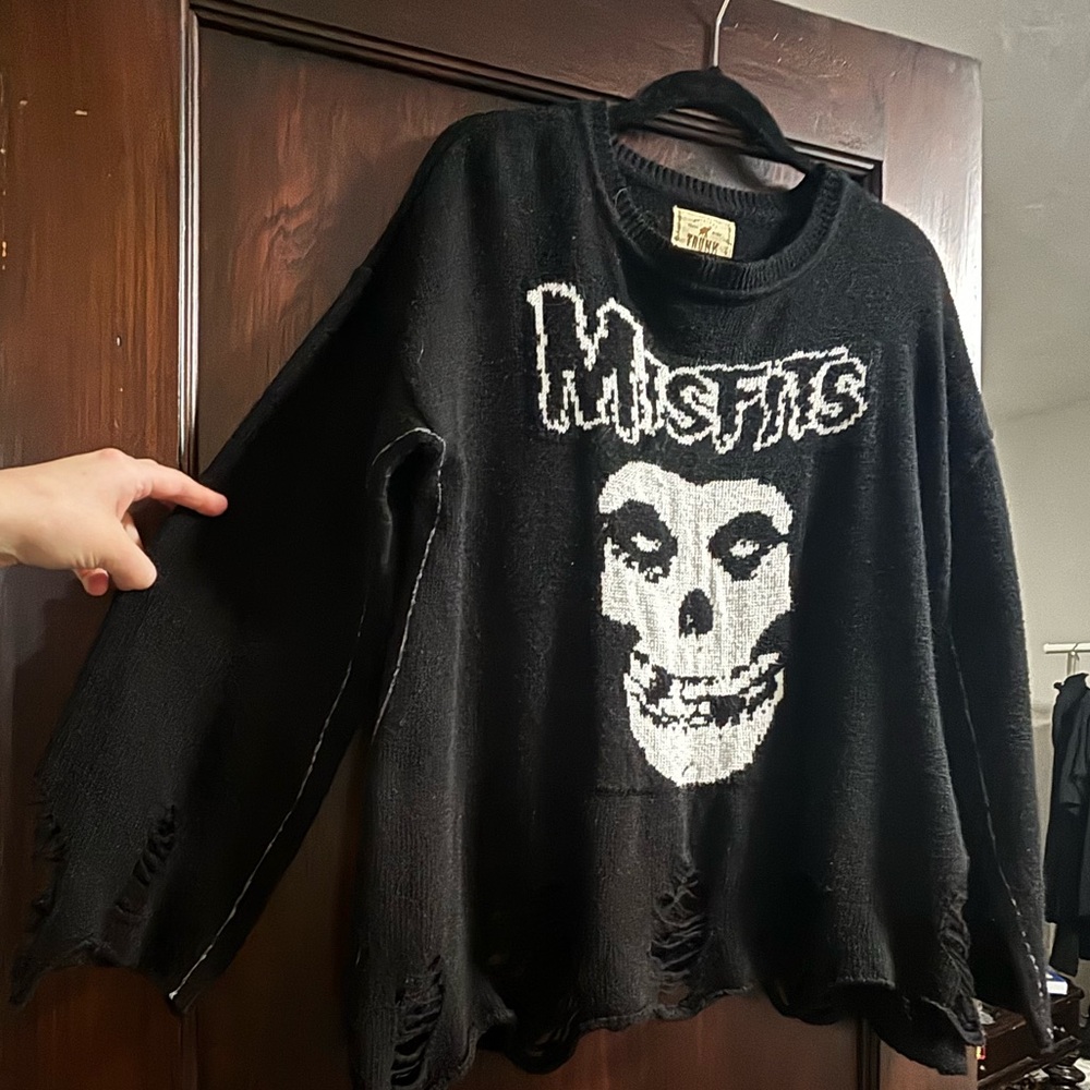 Misfits Distressed Sweater